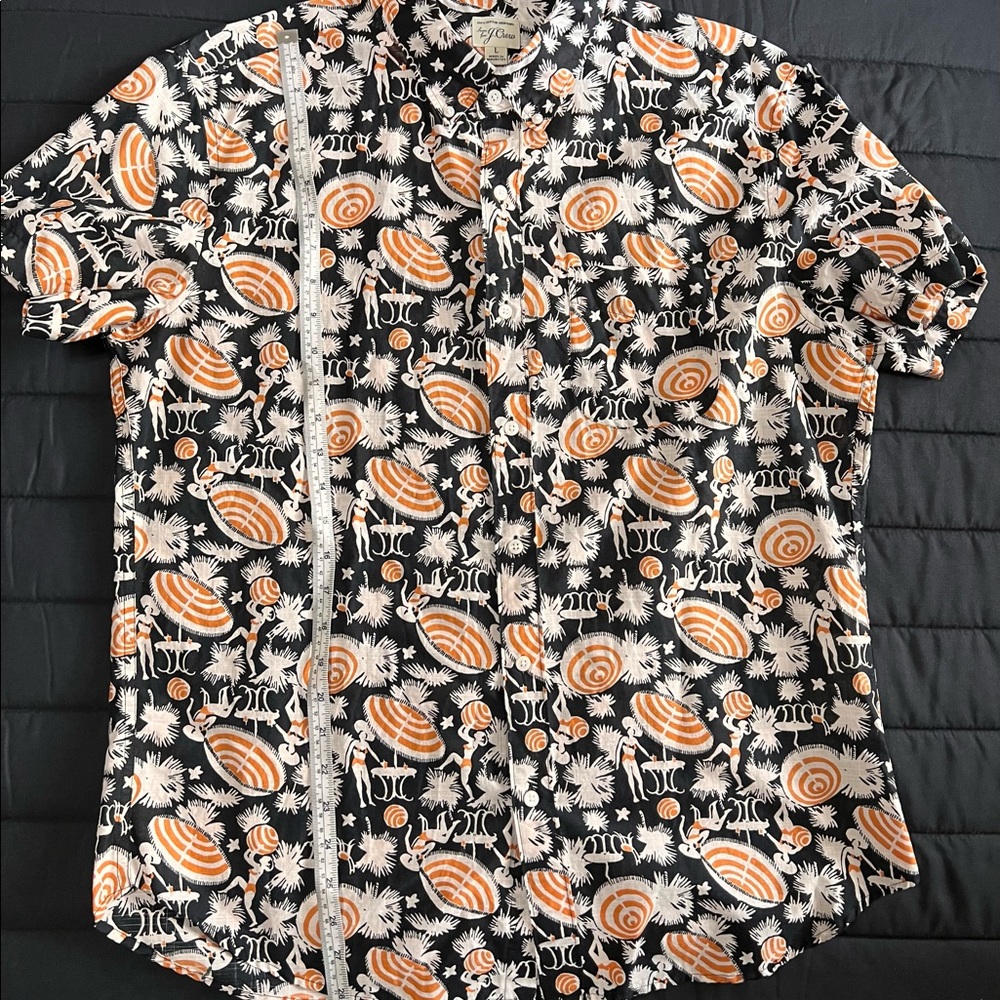 J Crew short sleeve button up